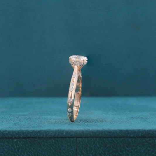 Elvian Solitaire Diamond Ring