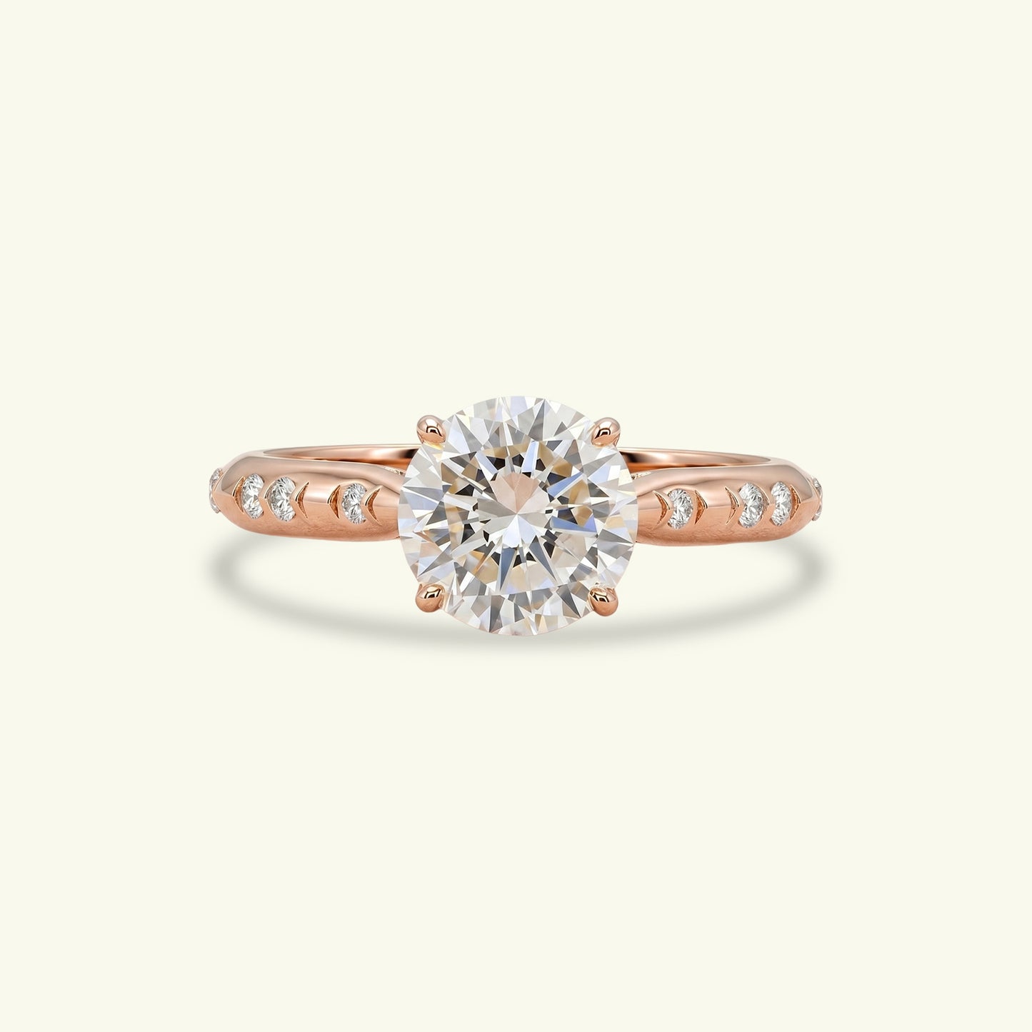 Elvian Solitaire Diamond Ring