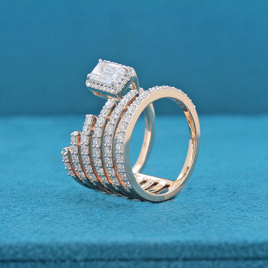 Alenor Scatter Diamond Eternity Ring