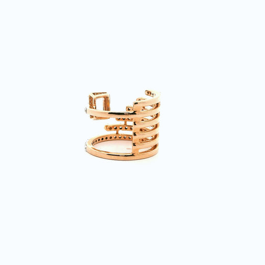 Alenor Scatter Diamond Eternity Ring