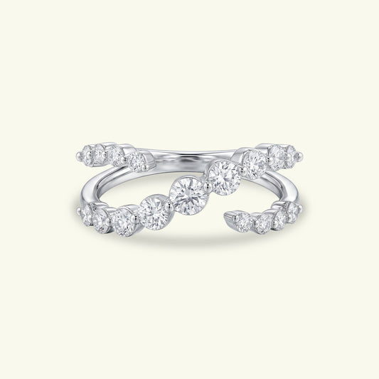 Ezara Scatter Diamond Ring