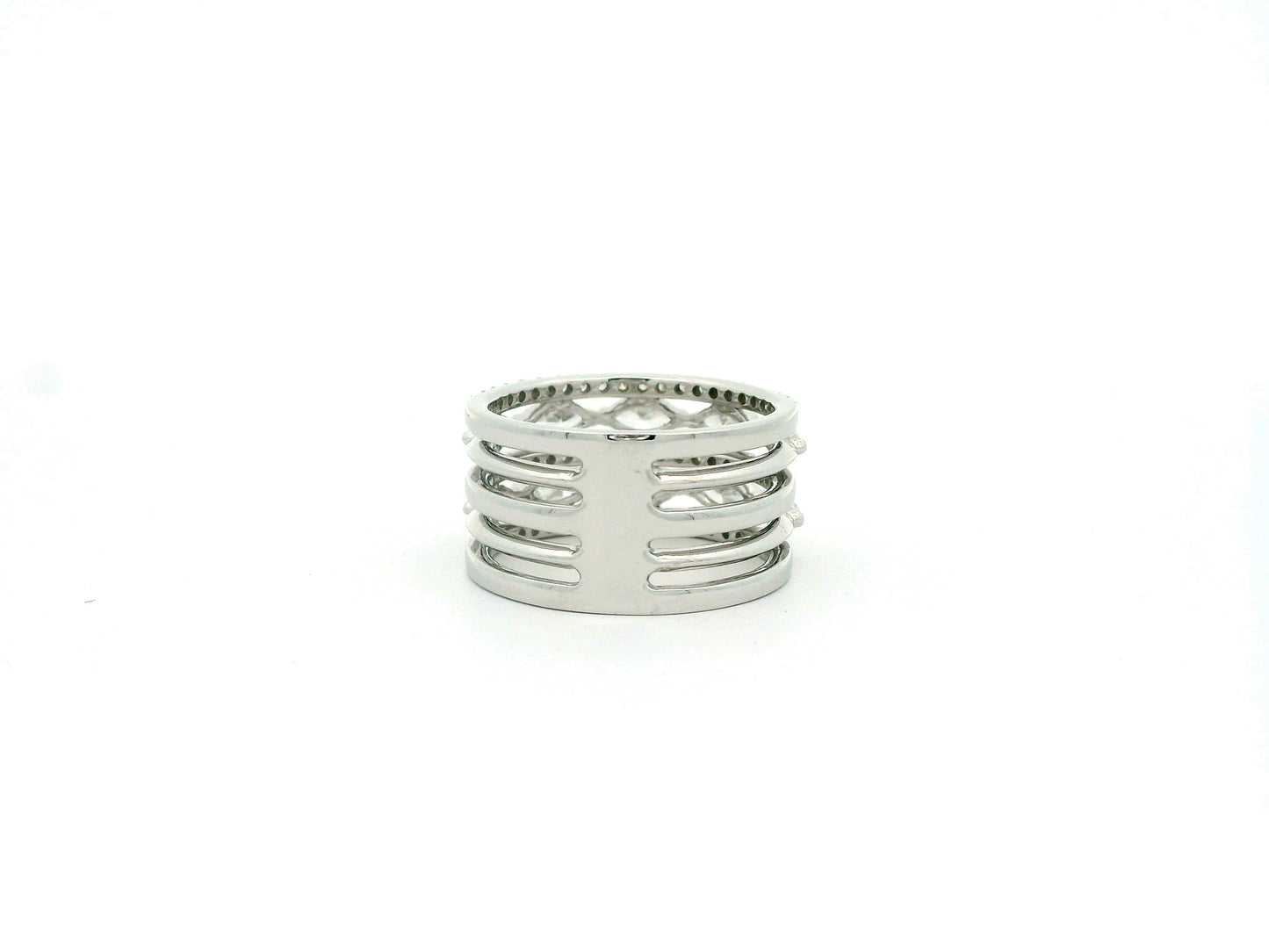 Veris Band Diamond Cocktail Ring