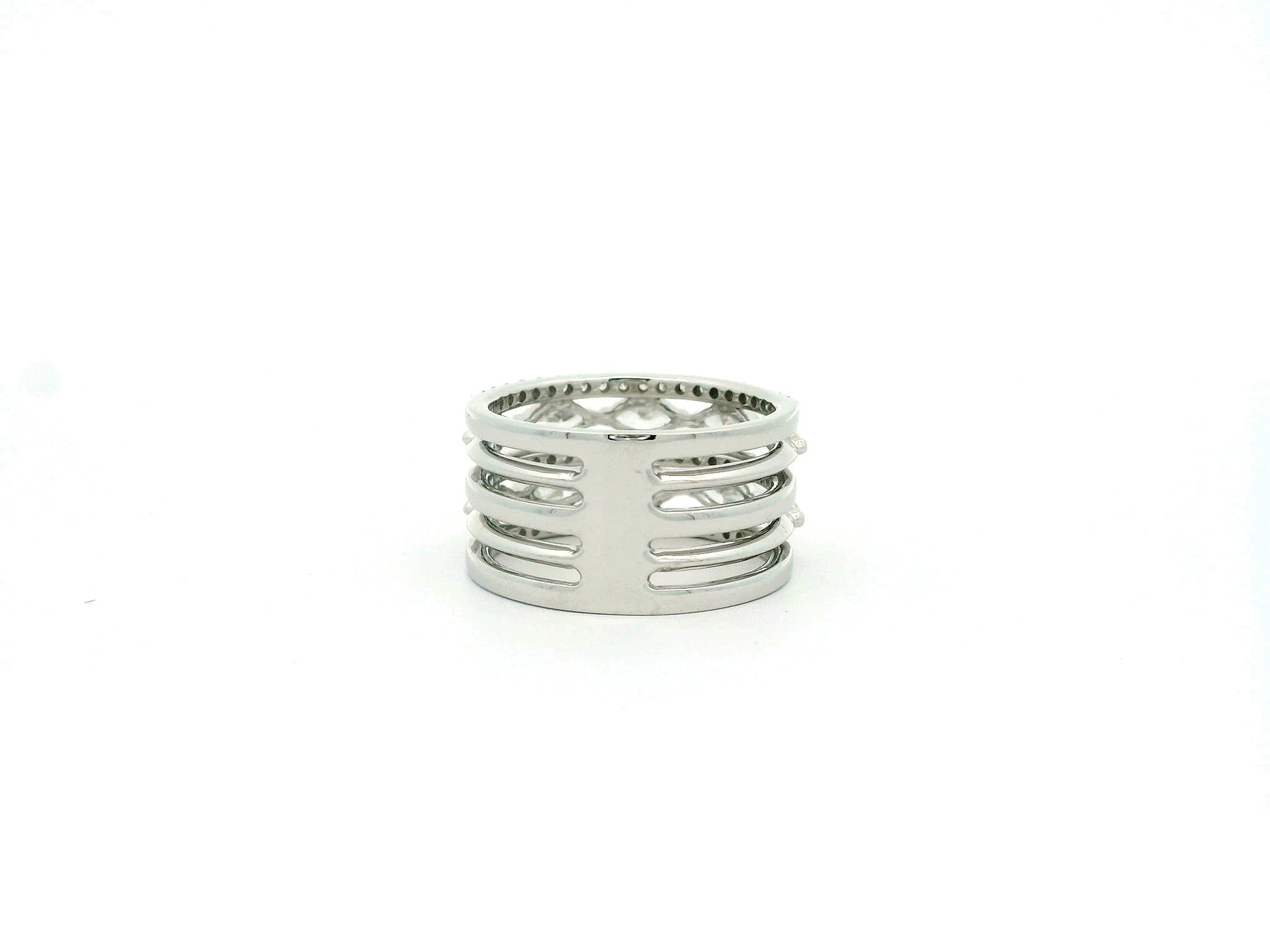Veris Band Diamond Cocktail Ring