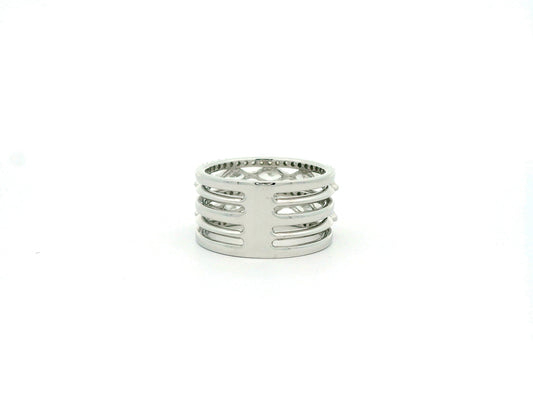 Veris Band Diamond Cocktail Ring