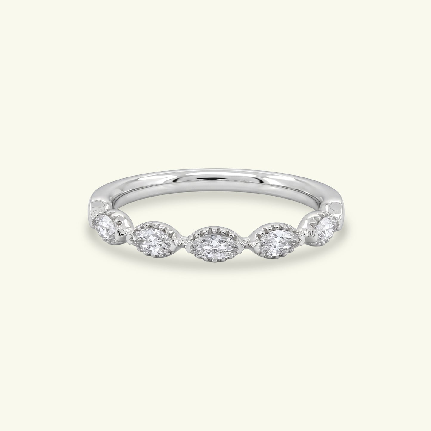 Elvena Five Stone Diamond Eternity Ring