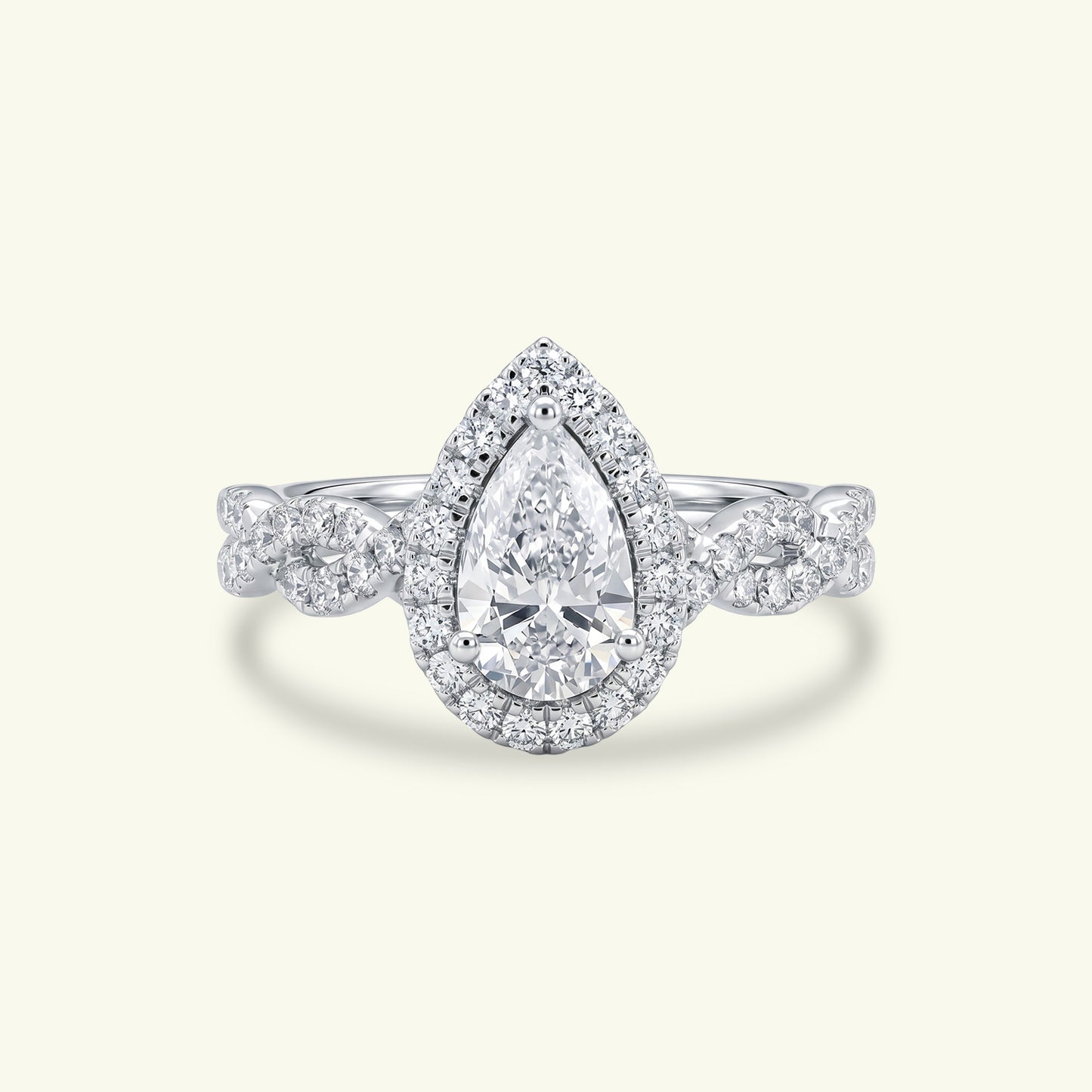 Seraphina Halo Diamond Ring