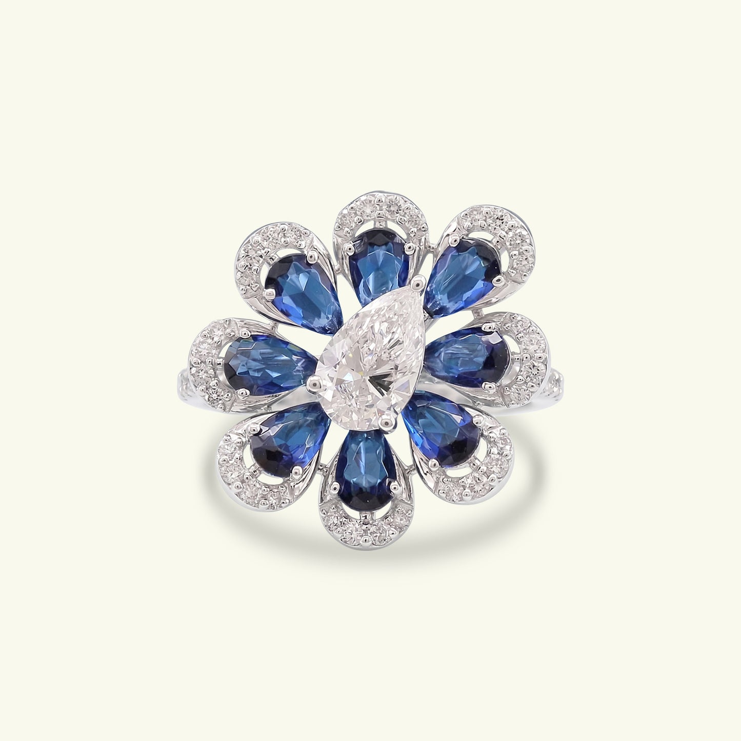Aerelle Bloom Diamond Ring
