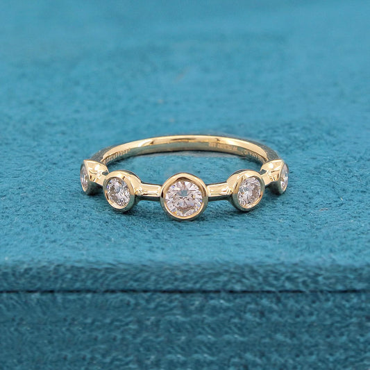 Arvia Five Stone Diamond Ring