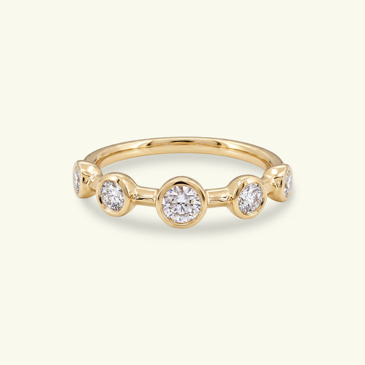 Arvia Five Stone Diamond Ring