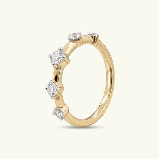 Elenya Five Stone Diamond Ring