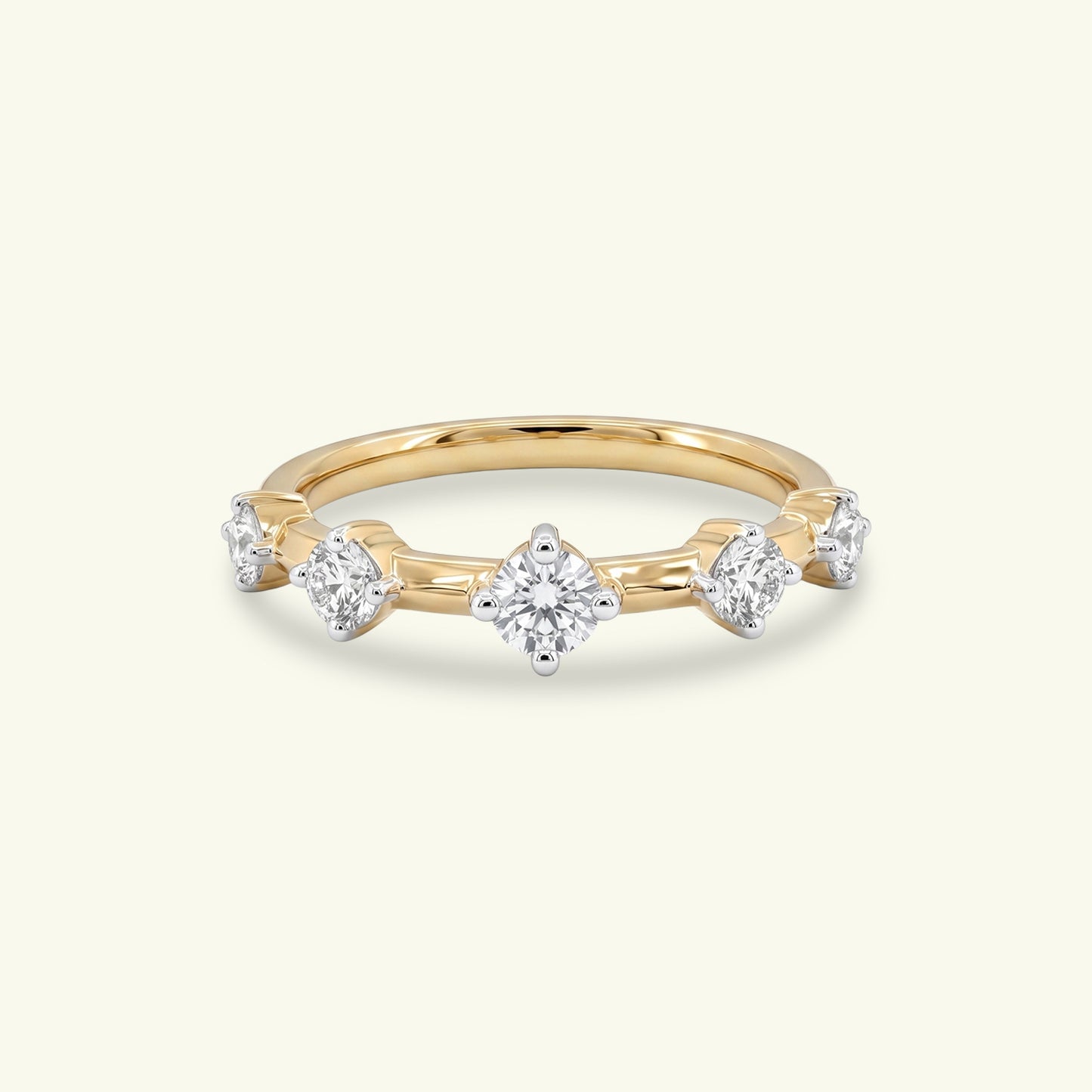 Elenya Five Stone Diamond Ring