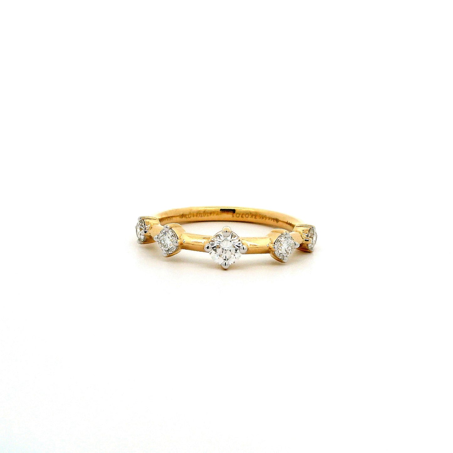 Elenya Five Stone Diamond Ring