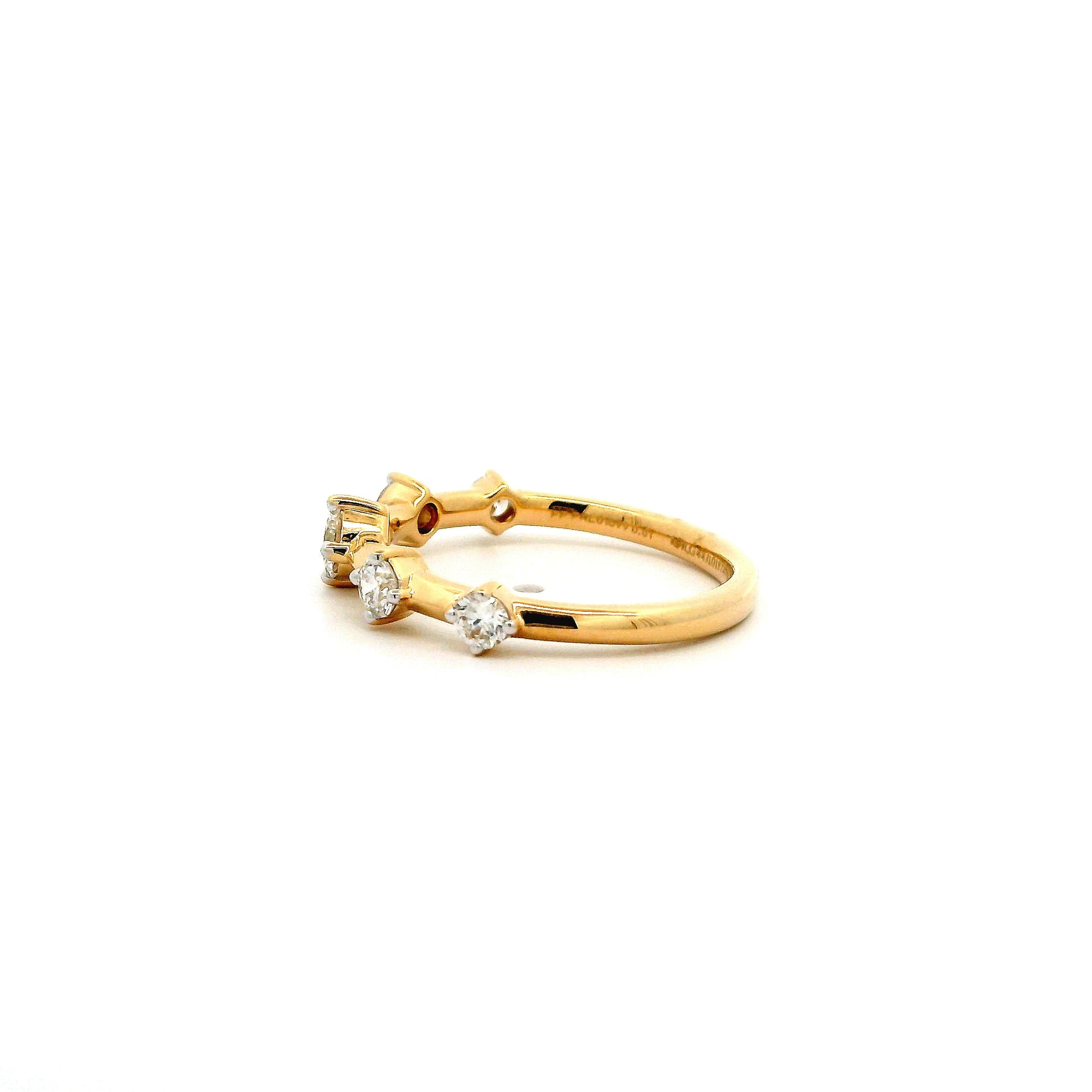 Elenya Five Stone Diamond Ring