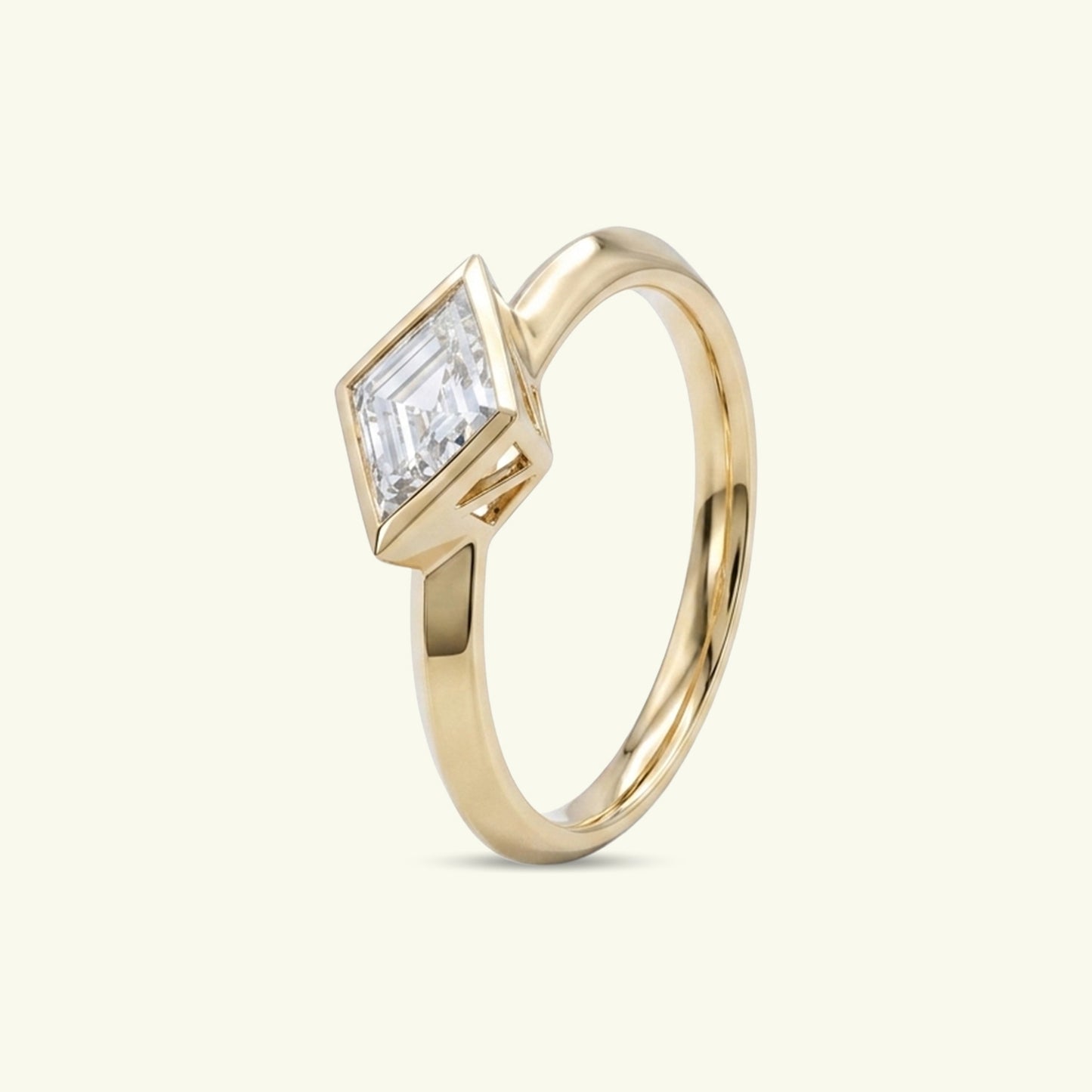 Caelen Solitaire Mens Diamond Ring
