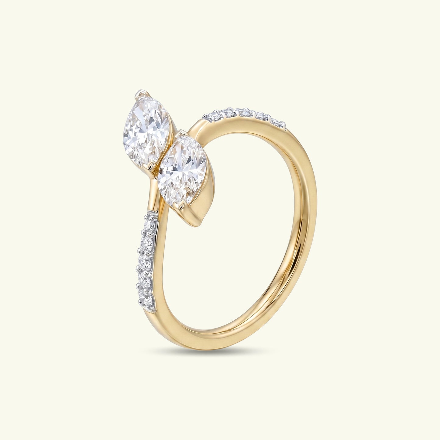 Halyn Two Stone Diamond Ring
