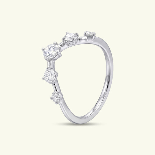 Virel Five Stone Diamond Ring