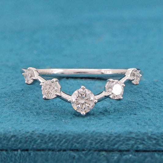 Virel Five Stone Diamond Ring