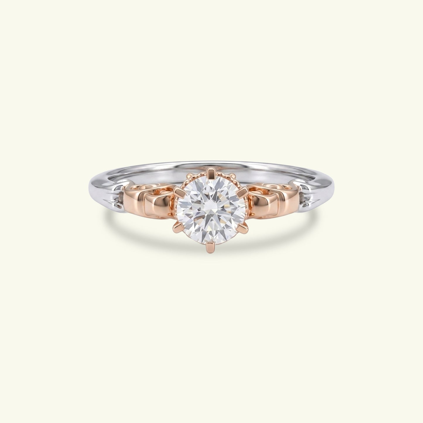 Elyra Solitaire Diamond Ring