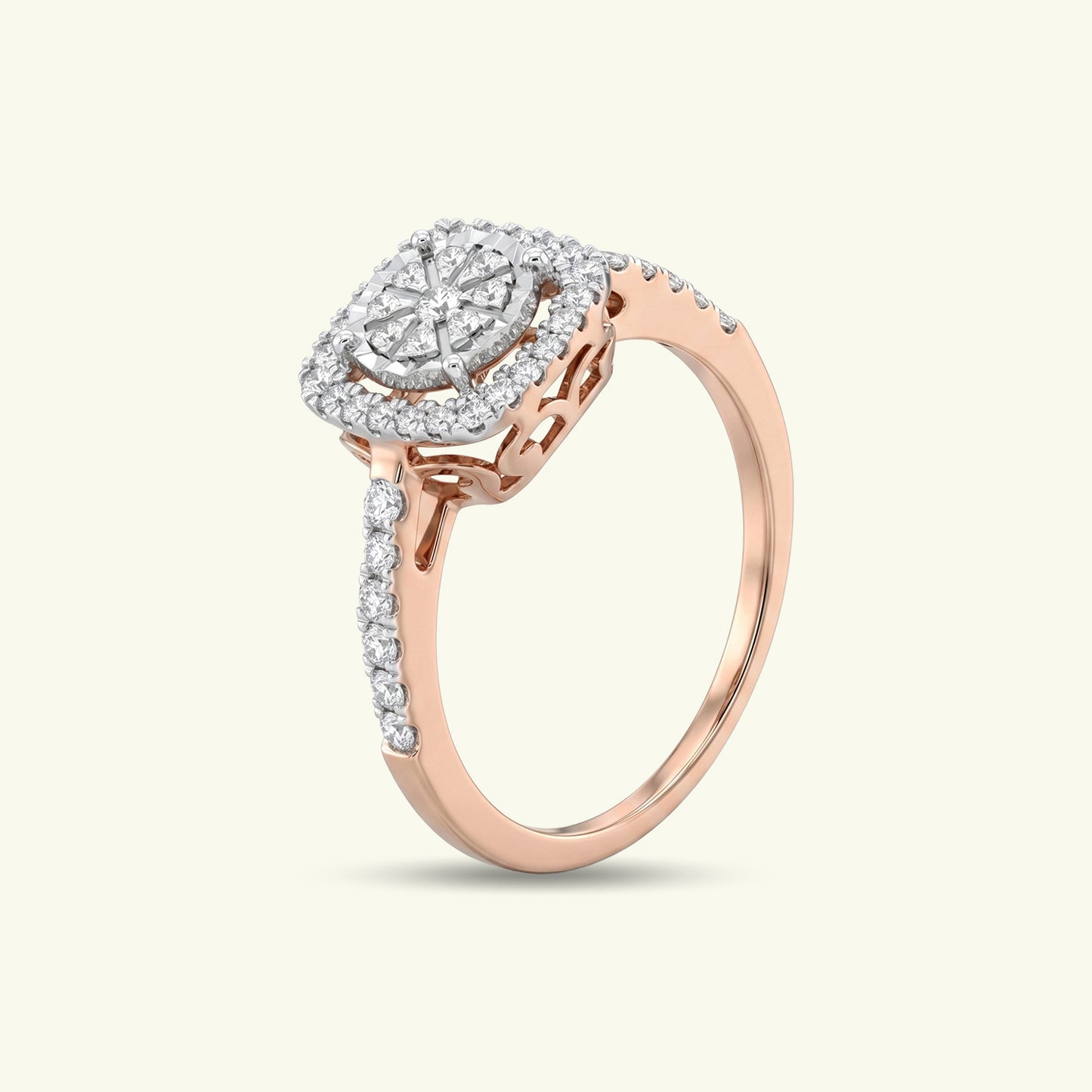 Mael Box Diamond Ring