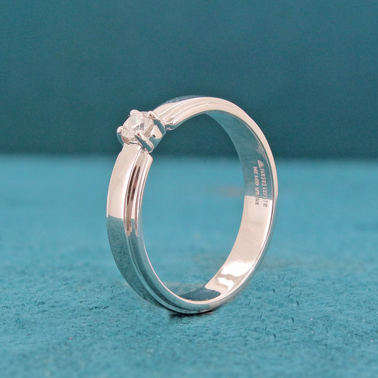 Zephyra Solitaire Diamond Ring
