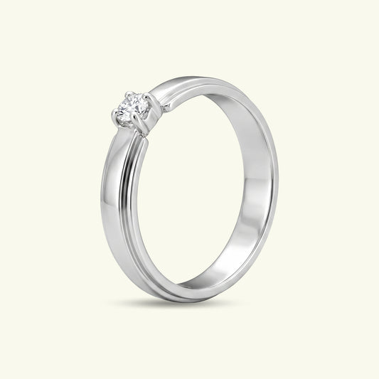 Zephyra Solitaire Diamond Ring
