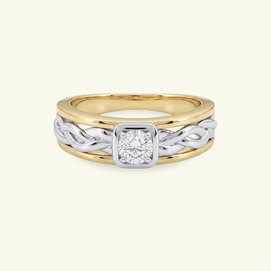 Thessa Solitaire Diamond Ring