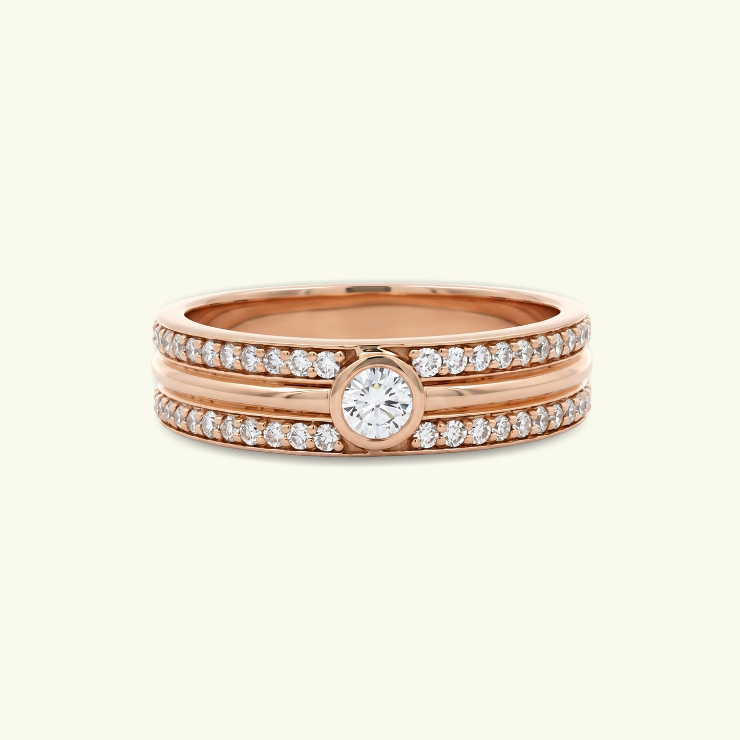 Viena Band Diamond Ring