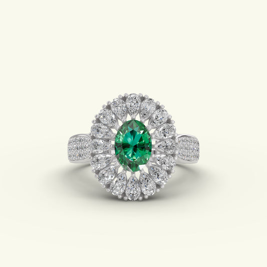 Yuvika Traditional Diamond Ring