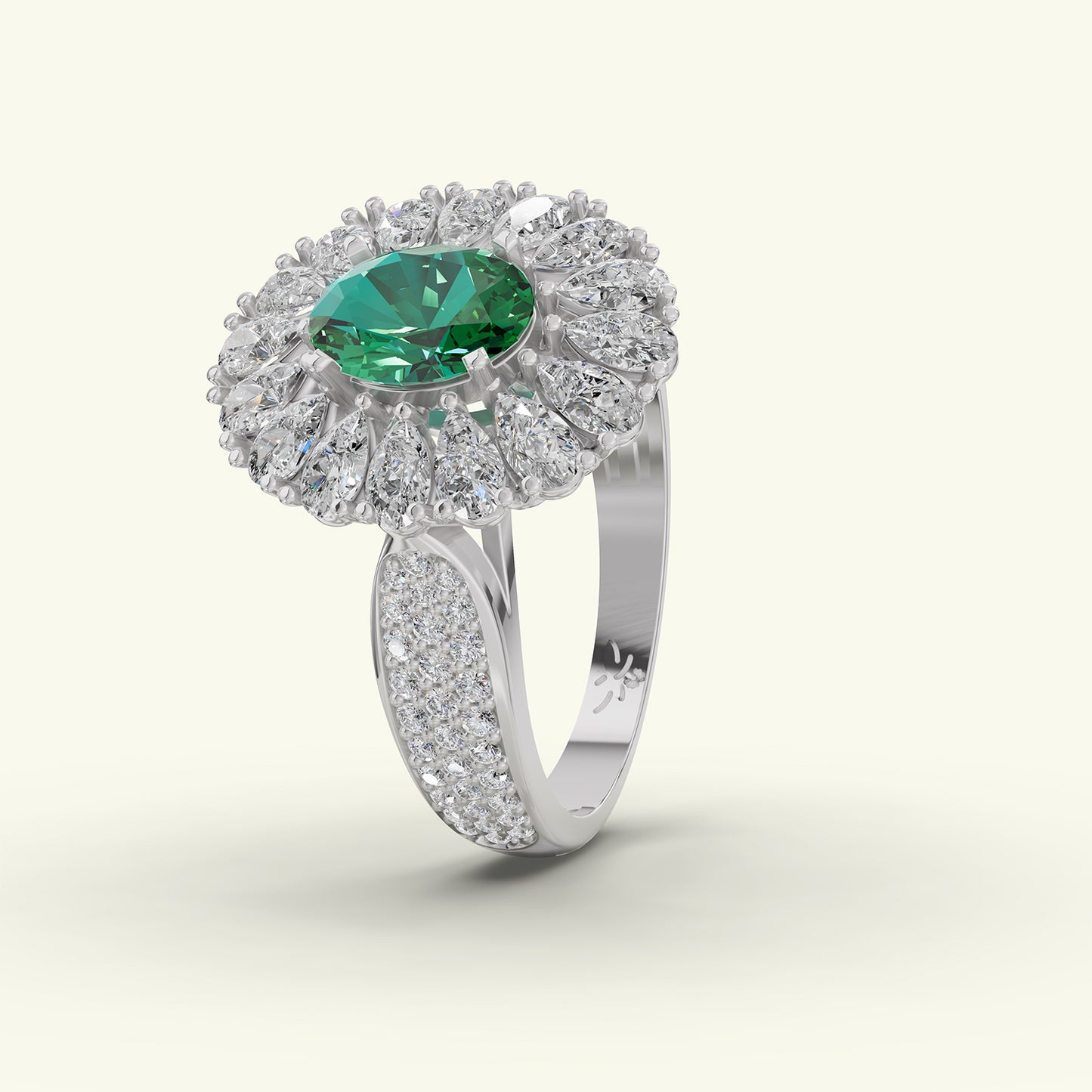 Yuvika Traditional Diamond Ring