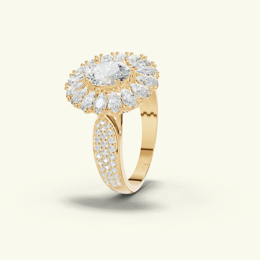 Yuvika Traditional Diamond Ring