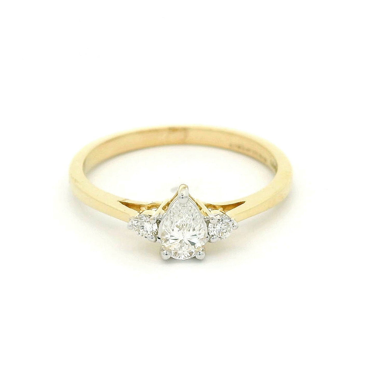 Eloura Crest Diamond Engagement Ring