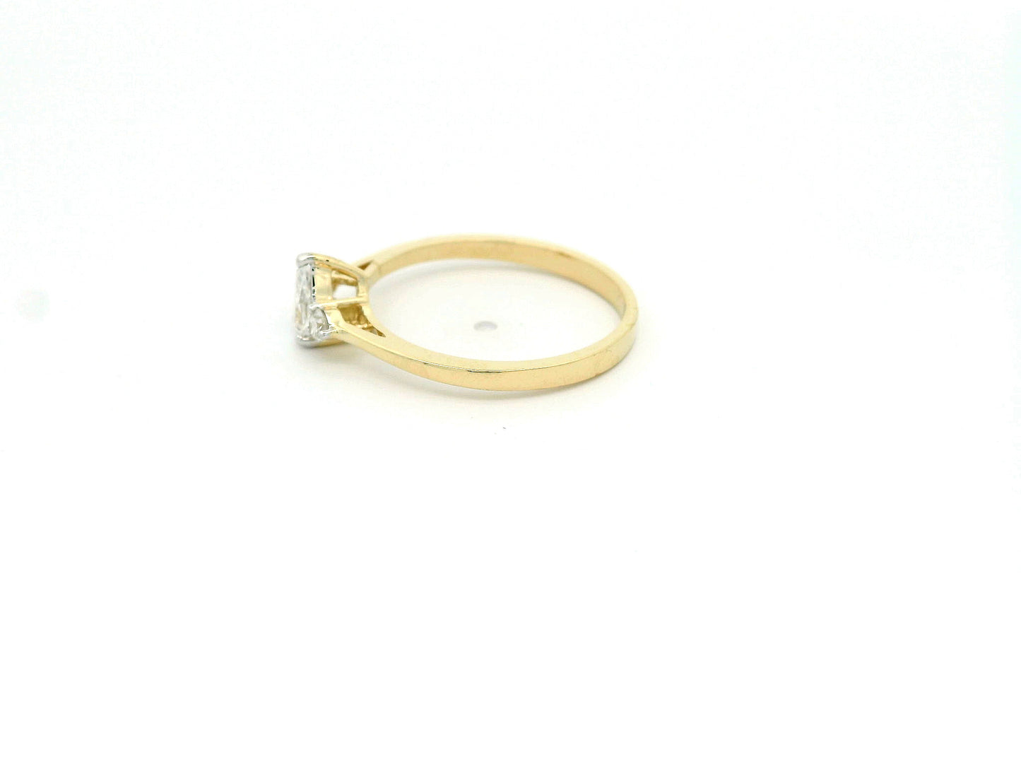 Eloura Crest Diamond Engagement Ring