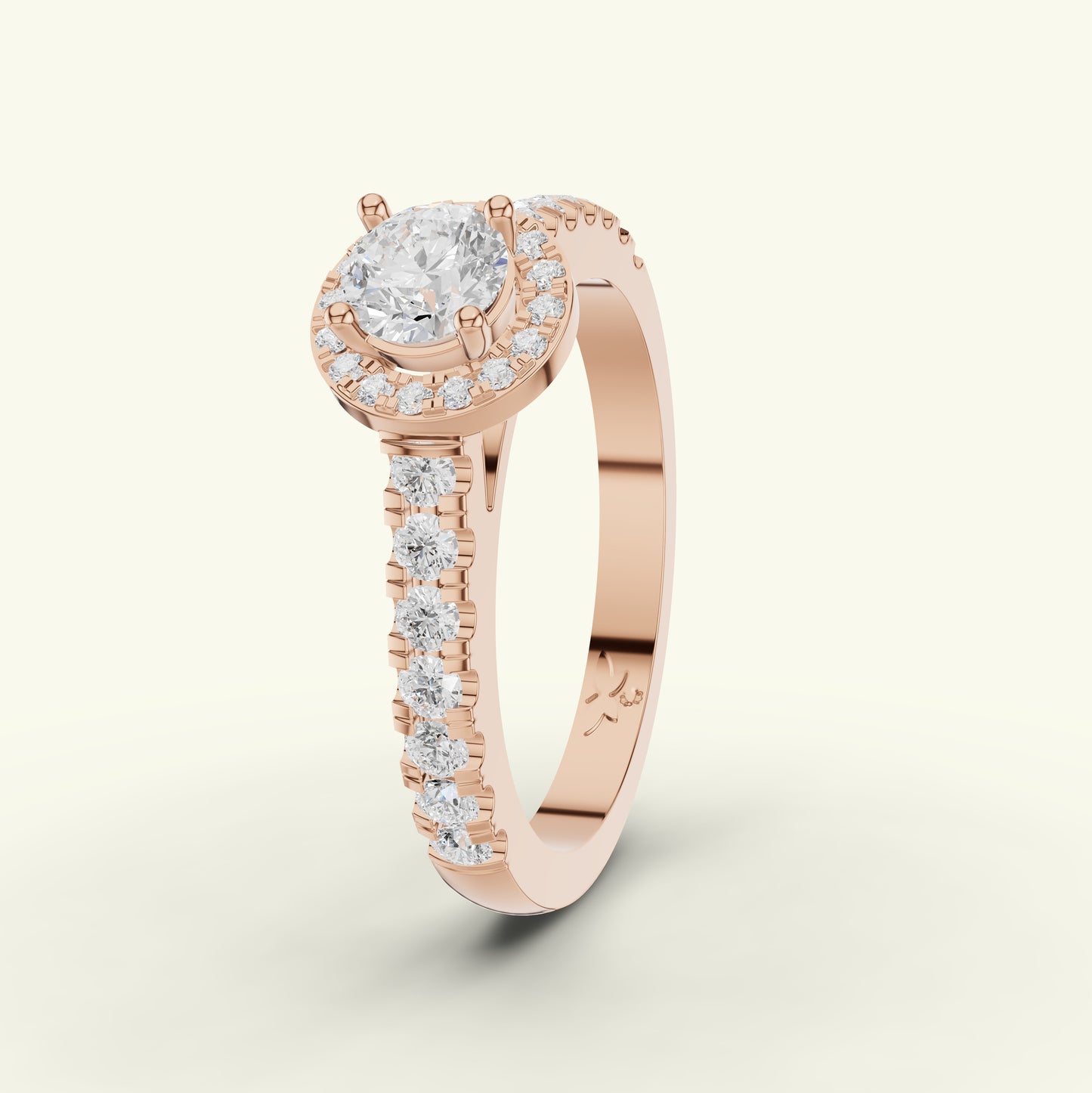 Mina Solitaire Diamond Ring