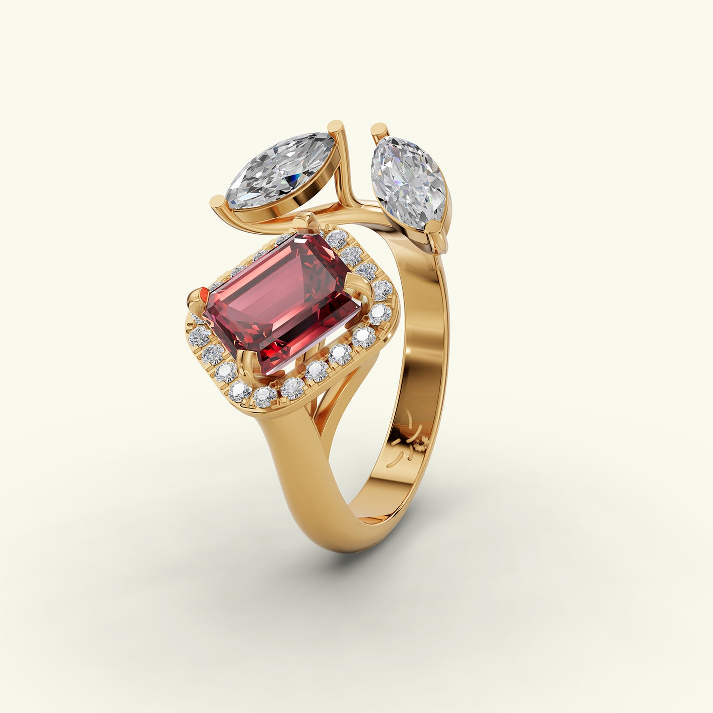 Caira Bloom Diamond Engagement Ring