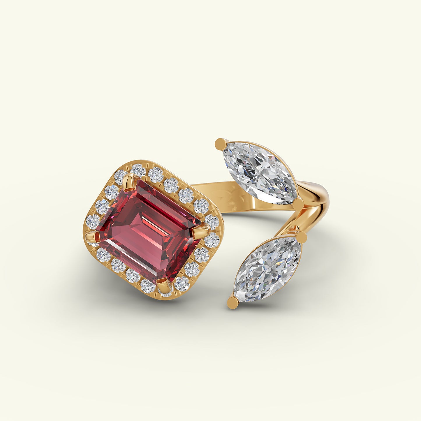 Caira Bloom Diamond Engagement Ring