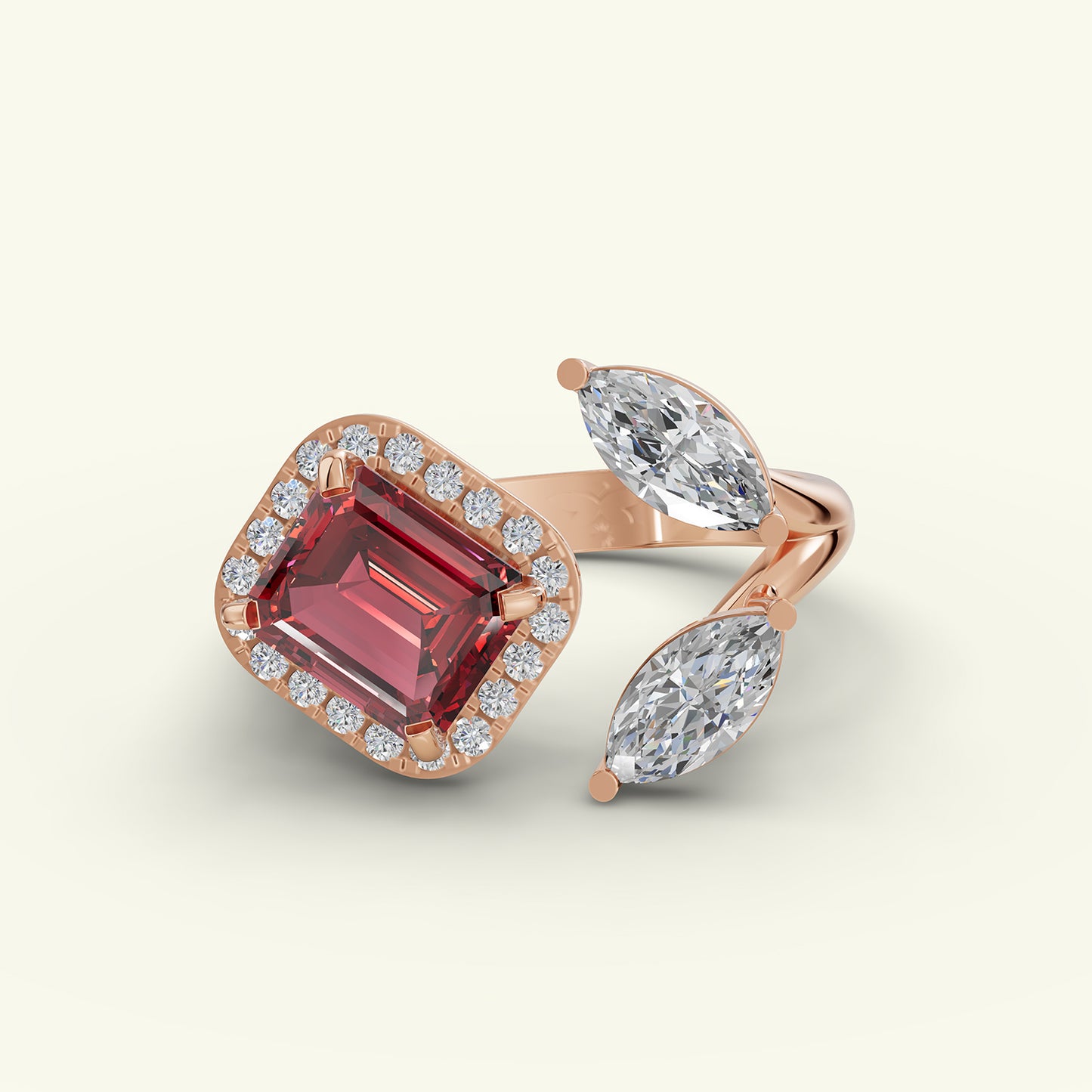 Caira Bloom Diamond Engagement Ring