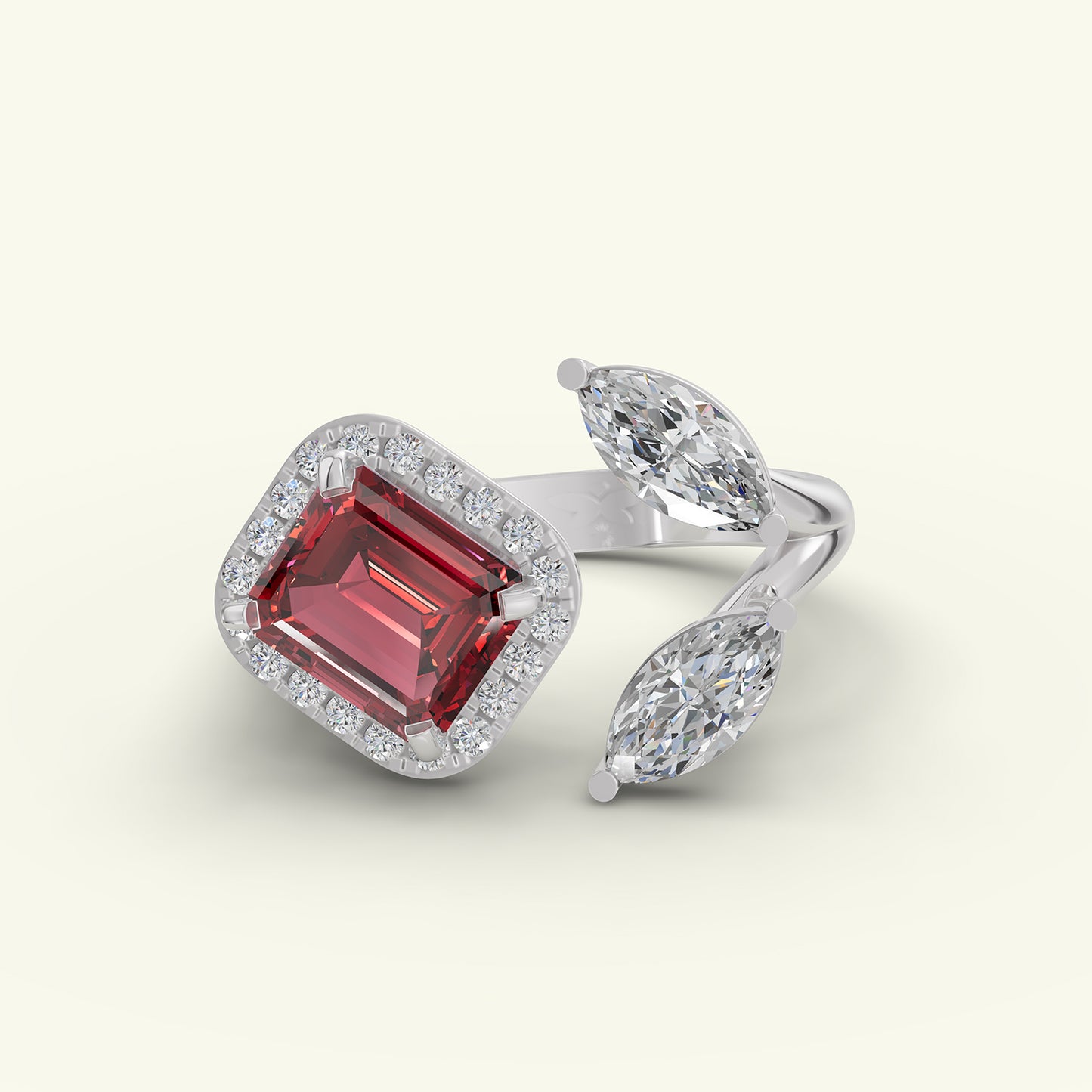 Caira Bloom Diamond Engagement Ring