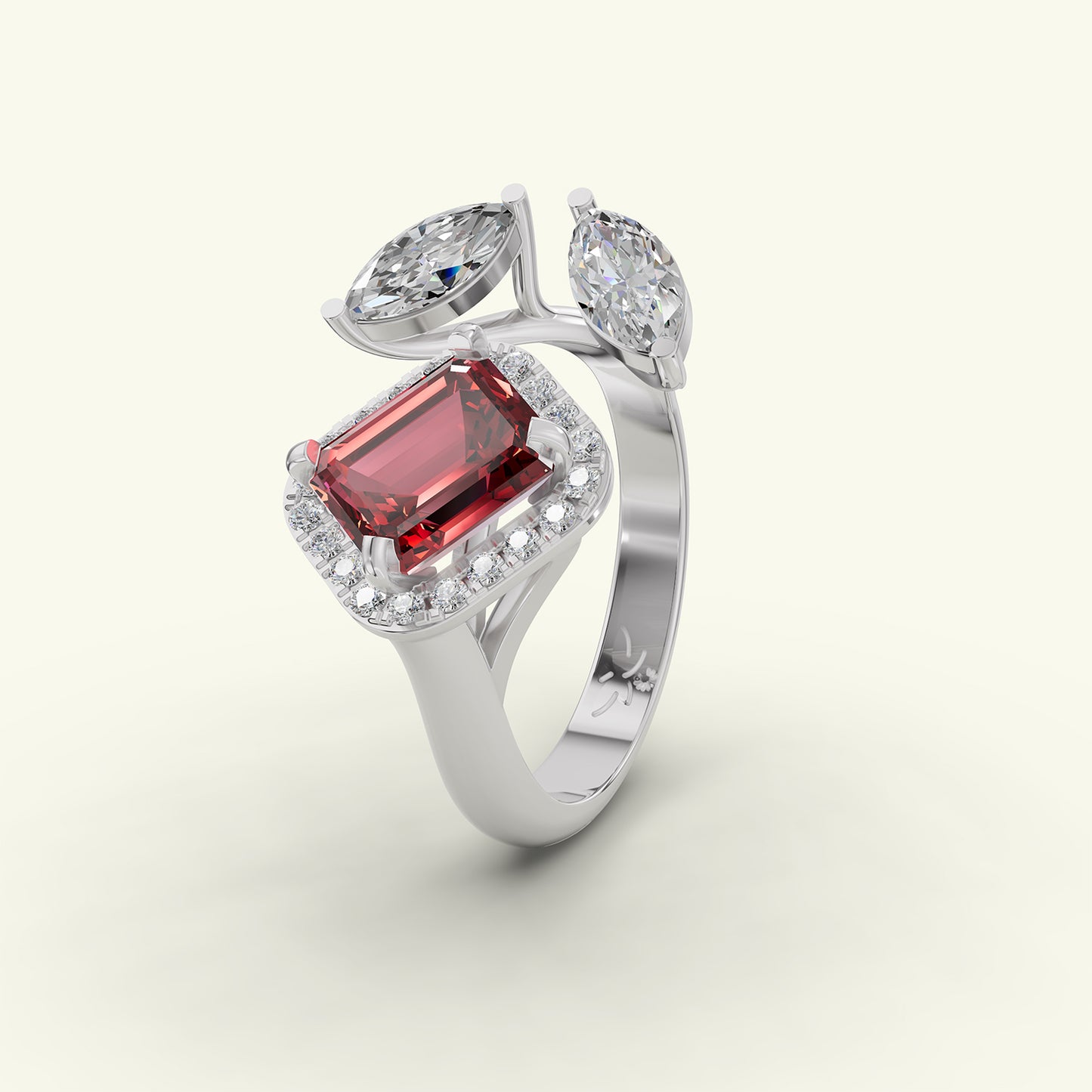 Caira Bloom Diamond Engagement Ring