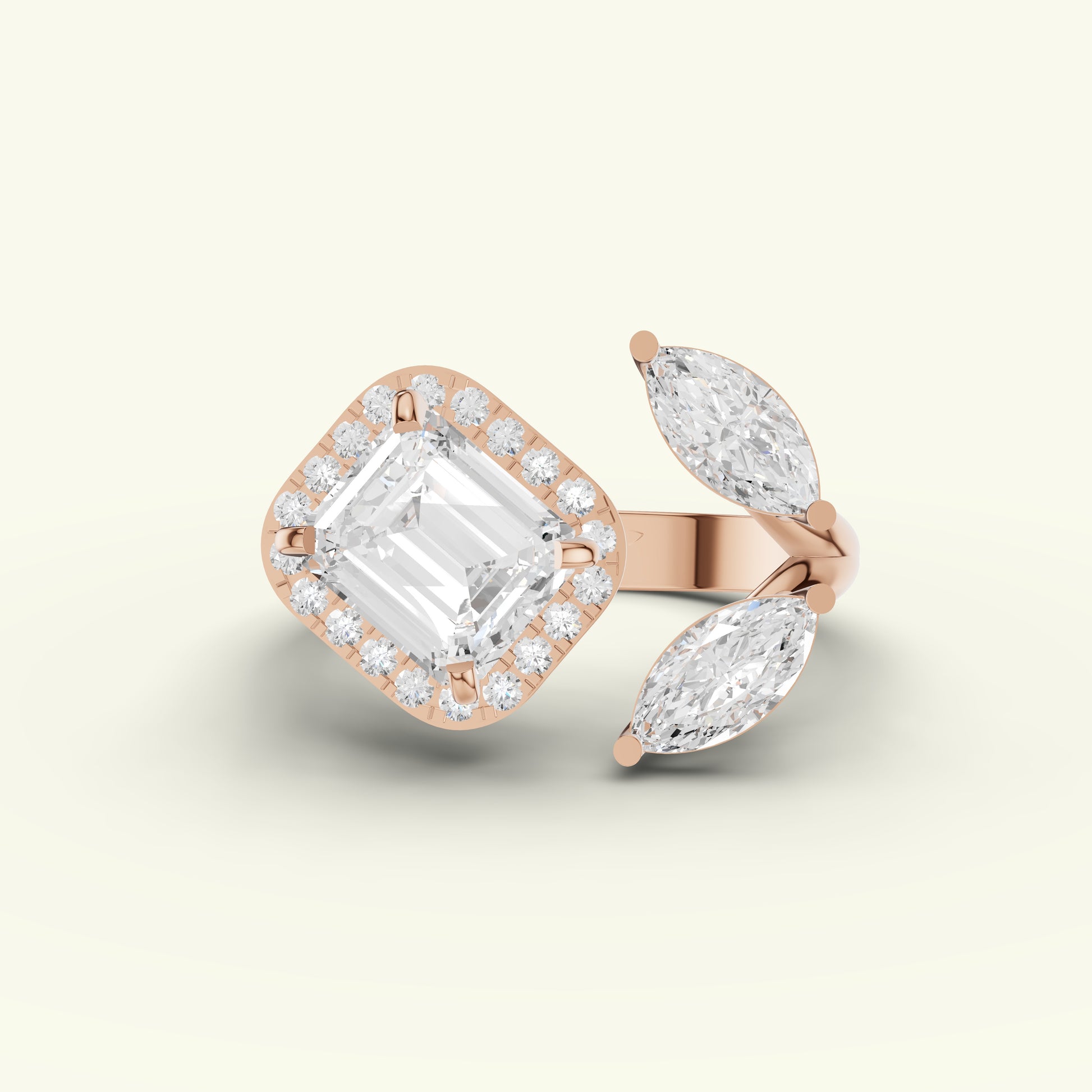 Caira Bloom Diamond Engagement Ring