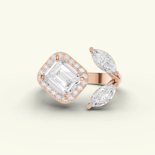 Caira Bloom Diamond Engagement Ring