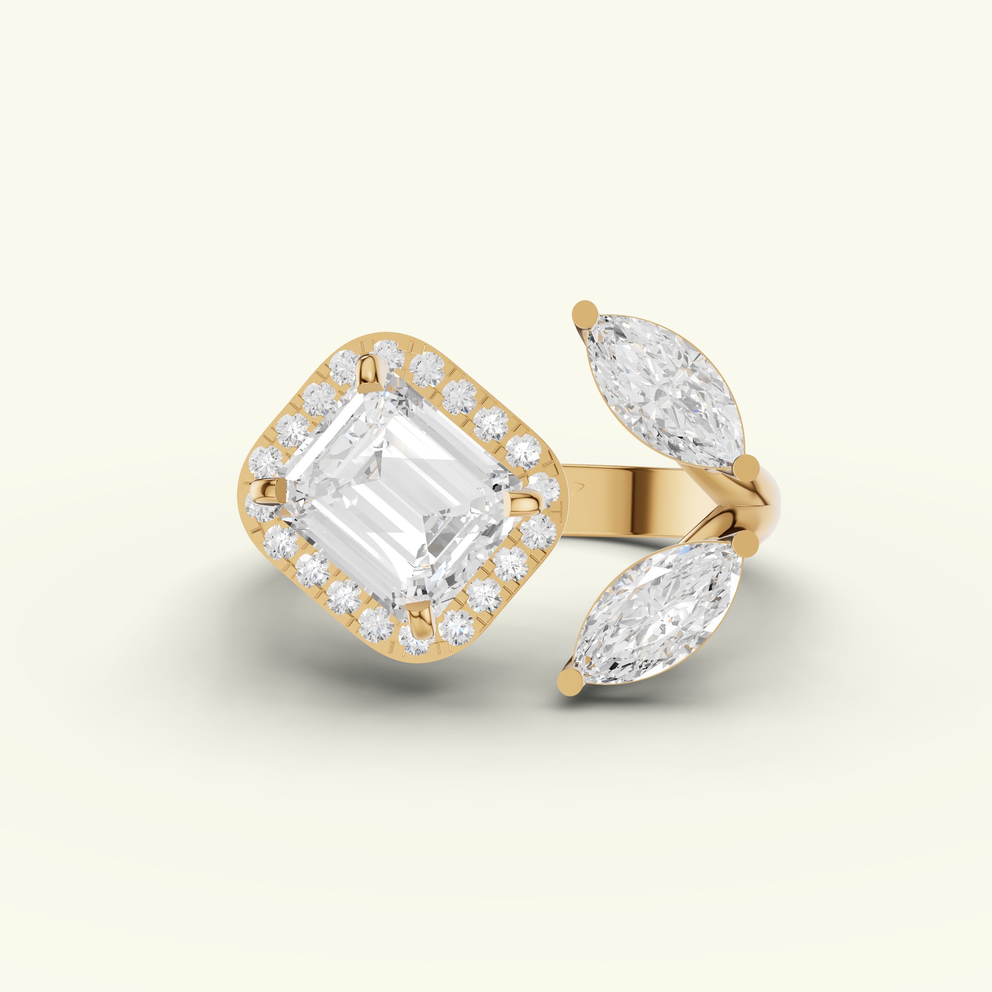 Caira Bloom Diamond Engagement Ring
