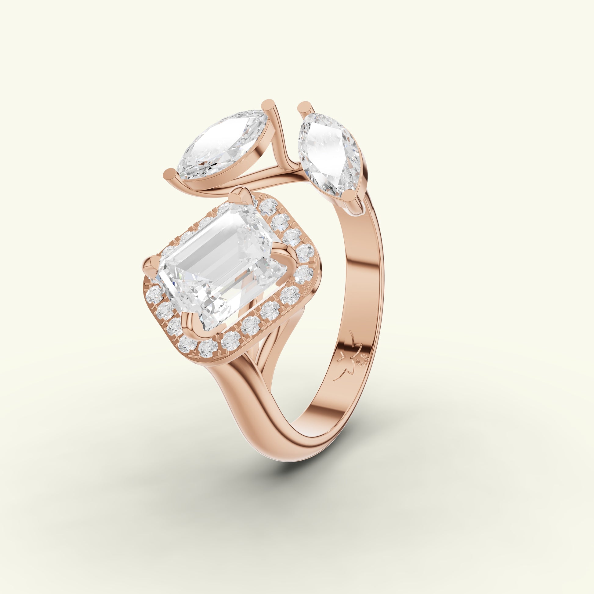 Caira Bloom Diamond Engagement Ring