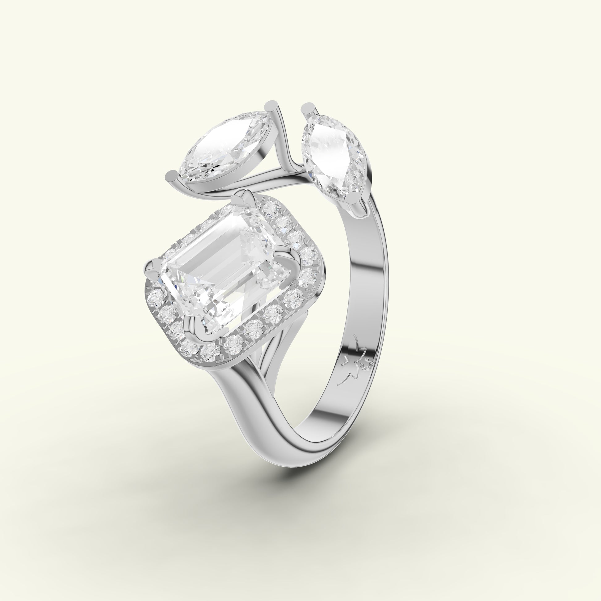 Caira Bloom Diamond Engagement Ring