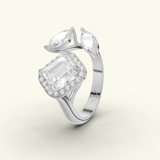 Caira Bloom Diamond Engagement Ring