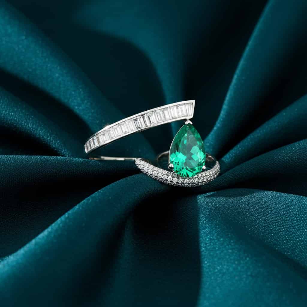 Sylvette Two Finger Diamond Ring