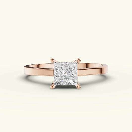 Nysa Solitaire Diamond Ring