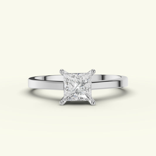 Nysa Solitaire Diamond Ring