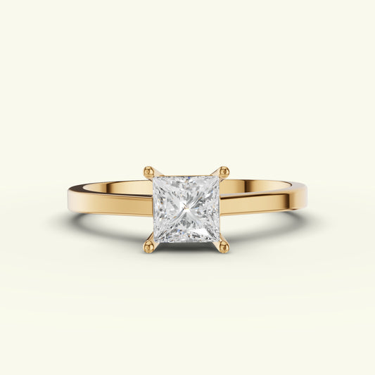 Nysa Solitaire Diamond Ring