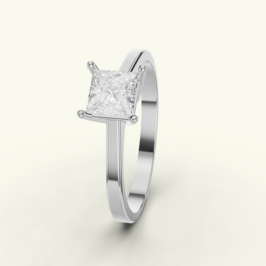 Nysa Solitaire Diamond Ring