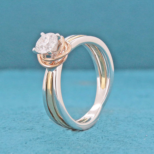 Avenil Solitaire Diamond Engagement Ring